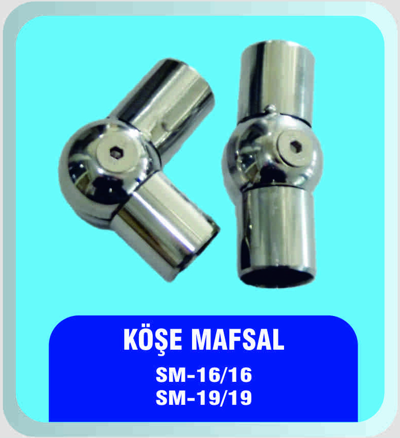 Köşe Mafsal - SM-16-16, SM-19-19